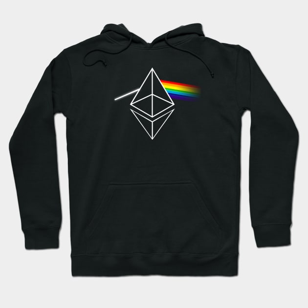 Ethereum ETH Prism Cryptocurrency Hoodie by Cryptolife